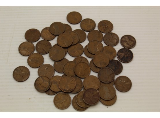 Lot Of Wheat Pennies Sc