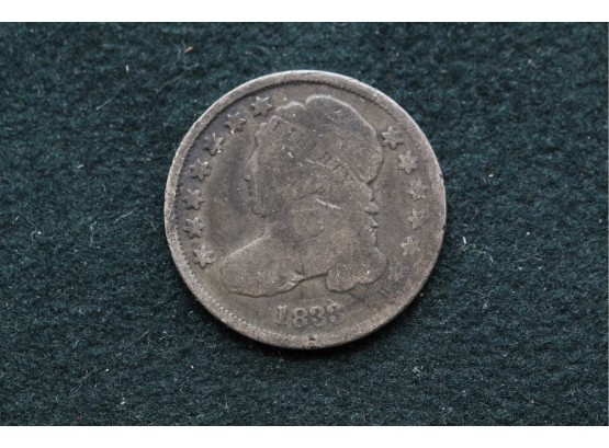 1833 Silver Capped Bust Dime Dh