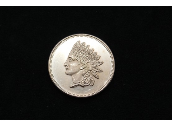 One Ounce Silver Indian Head