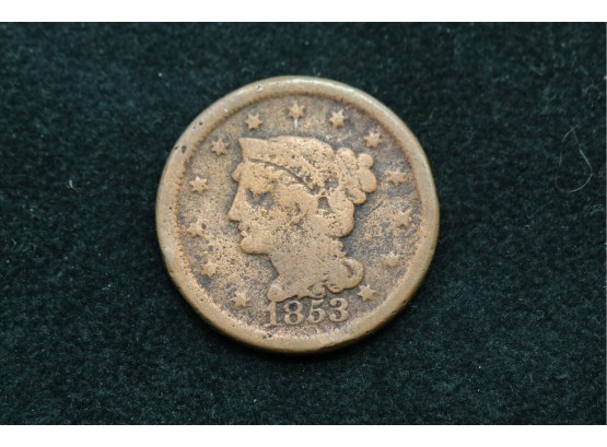 1853 Large Cent Sc
