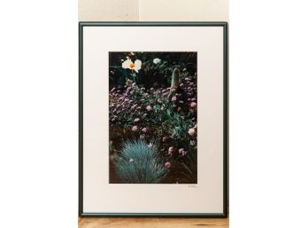 Framed Color Photograph 'Santa Barbara Summer Flowers' By Betty Pia