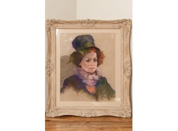 Portrait Of Betty Pia In Character By Jean Holland