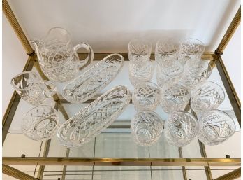 A Large Collection Of Waterford Crystal
