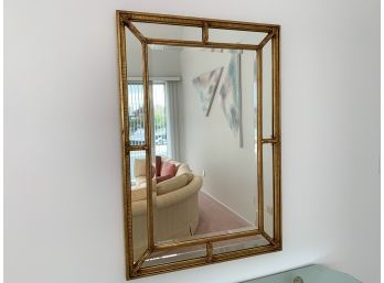 Carved Giltwood Segmented Mirror