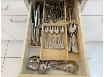 Nice Group Of Everyday Stainless Flatware