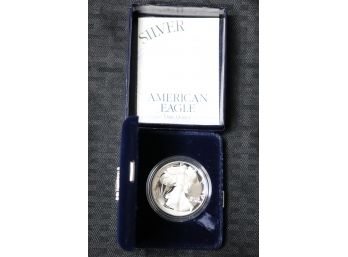 Z42    1995 Proof American Silver Eagle  Bullion Coin  .999 Fine
