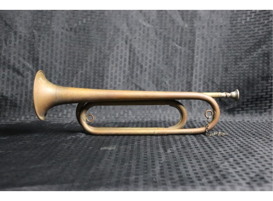 Antique Brass Bugle