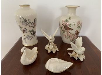 Lenox Porcelain Bird Motif Collection
