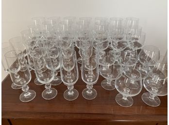 Matching Crystal Stemware Collection