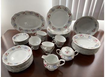 'Marjorie' By Favolina Vintage China Set, Complete Service For 6 - Plus Extras