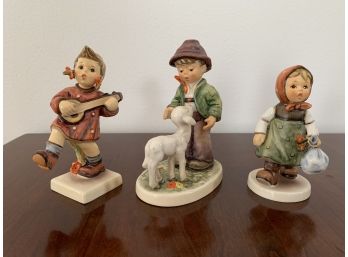 Three Vintage Hummel Figures