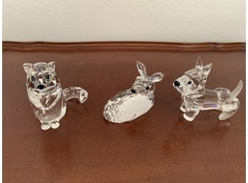 Swarovski Crystal Animal Figures