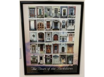 “The Doors Of The Berkshires” Poster Signed By Don Dougherty