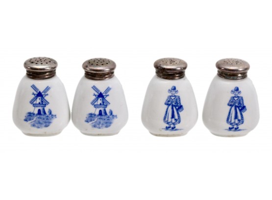 Two Sets Of Thomas R. Germany Porcelain Salt & Pepper Shakers