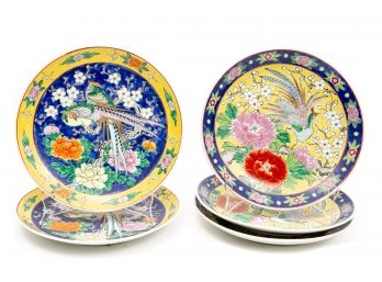 Collection Of Vintage Occupied Japan Plates - Purchased In Japan During The Second World War