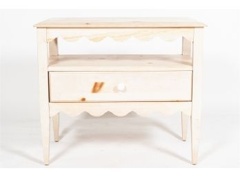 Adaptation By Lane Pickled Pine Bedside Table