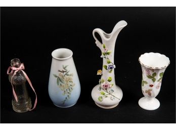 Collection Of Glass & Porcelain Items, Including Wedgwood