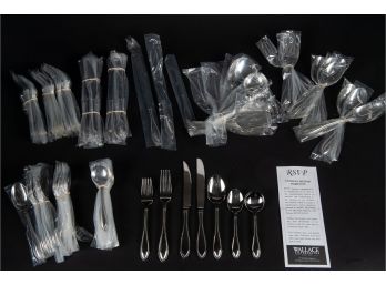 Wallace Stainless Flatware Service For Twelve