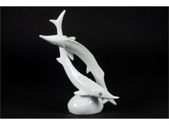 Hungarian Porcelain Fish Figurine