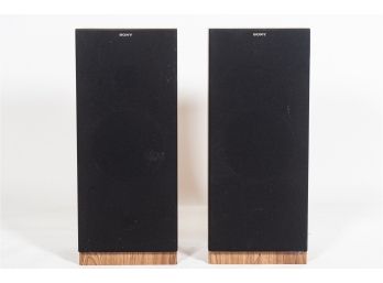 Pair Of Vintage Sony Speakers