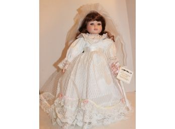 Designer Guild Collection Ltd Ed Bride/Communion 'Ashley' Porcelain Doll