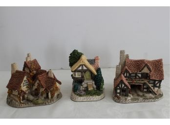 Three 1980s/90s David Winter Cottages