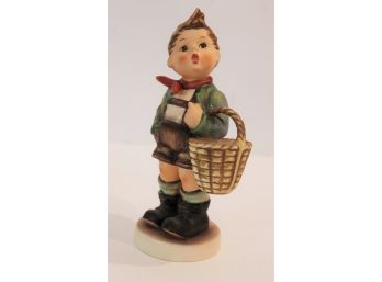 Vintage Hummel 'Village Boy' #51/I TMK6 Figurine