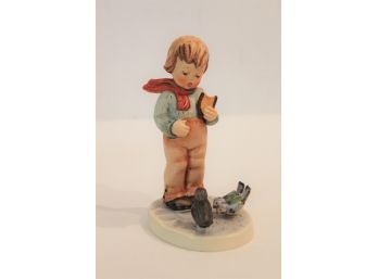 Vintage Hummel 'Bird Watcher' #300 TMK5 Figurine