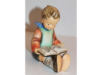 Vintage Hummel Boy 'Book Worm' #14/A TMK6 6' Figurine