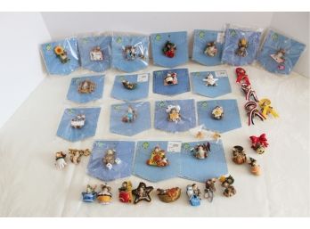 Large Lot Mostly New Fitz & Floyd Charming Tails Pins