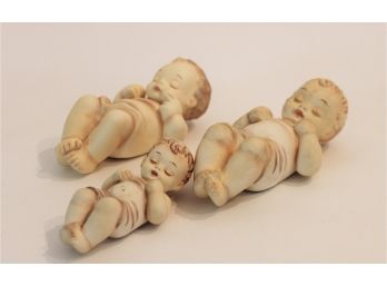 Three Vintage Hummel Baby Jesus Figurines 78/II 78/III, Artist Signed