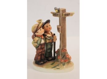 Vintage Hummel 'Crossroads' 7' Figurine #331 TMK7