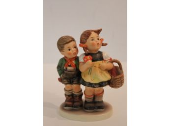 Vintage Hummel 'To Market' Boy & Girl Figurine #49/0 TMK5