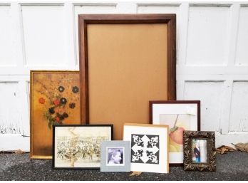 Large Assortment Of Frames And Artwork - MILLBROOK PICKUP