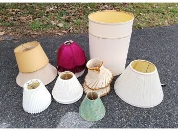 Assorted Vintage Lampshades - MILLBROOK PICKUP