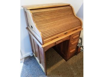 Antique Wooden Roll-Top Secretary/Desk - POUGHQUAG PICKUP