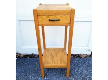 Rustic Country Solid Pine Narrow Side Table - MILLBROOK PICKUP