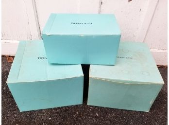 3 Boxes Of Tiffany & Co.  - MILLBROOK PICKUP