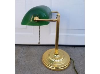 Vintage Emerallite/ Banker's Lamp - MILLBROOK PICKUP