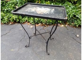 Shabby Chic Wooden Tray Table