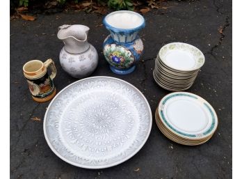 Collection Of Cermic Wear And China Including