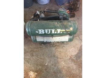 Bull 2 Tank Oil Filled Motor Air Compressor 110 Voltage