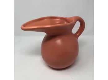 Terra Cotta Water Jug - Signed Cyclamen Pottery