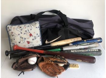 Great Youth Baseball Equipment Collection