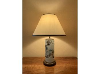 Custom Made Lamp From Chinese Exportware Vase