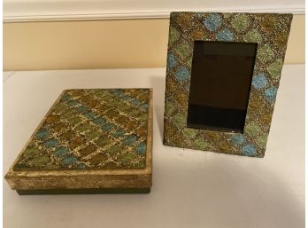 Decorative Frame In Matching Box