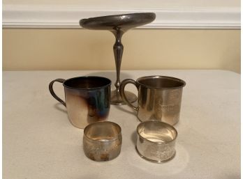 Collection Of Silverplate And Sterling Items