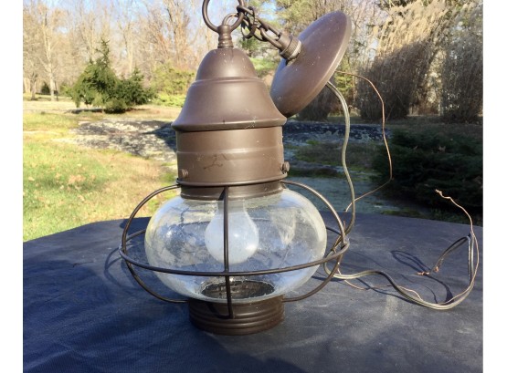 Reproduction Antique Onion Lamp