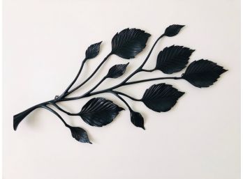 Sculpted Leaf Wall Art From Pottery Barn