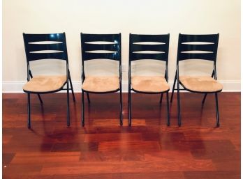 Matching Set Of Four Samsonite Folding Chairs.
